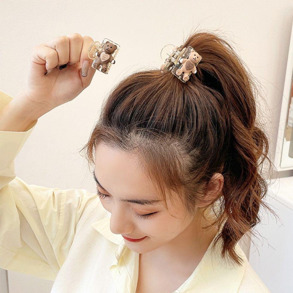 Kẹp Tóc Càng Cua Hình Gấu / Cá Mập Dễ Thương Thời Trang Cho Nữ WMES15H