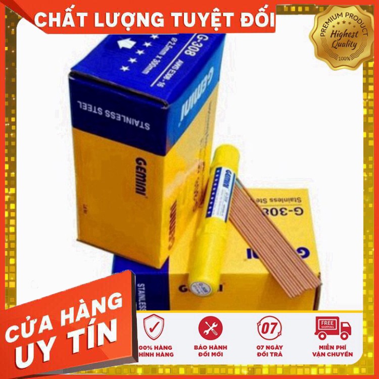 [ GIÁ RẺ NHẤT - HÀNG CHÍNH HÃNG ] Que hàn inox KIM TÍN G-308 1kg/bó