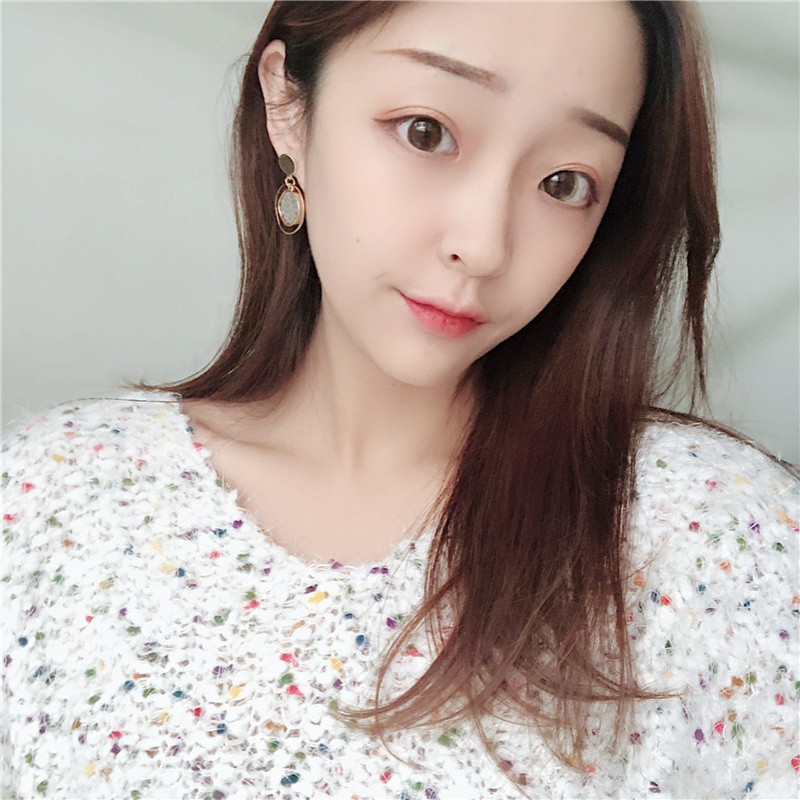 Bông Tai Tròn Kiểu Dáng Cổ Điển A184