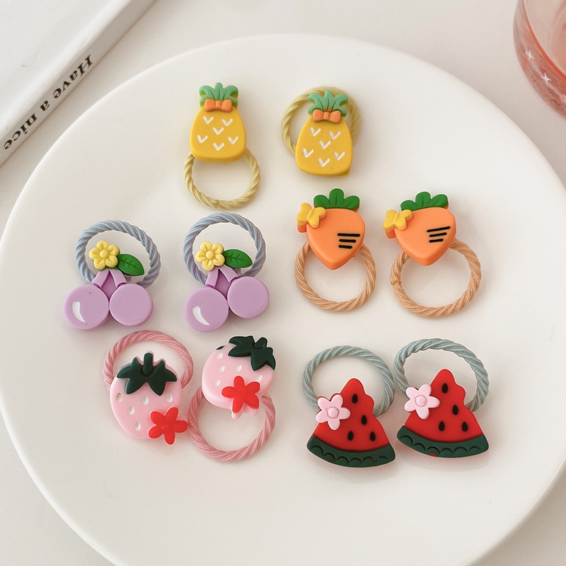 Dây Buộc Tóc Co Giãn Không Đau Thiết Kế Mới Cho Nữ