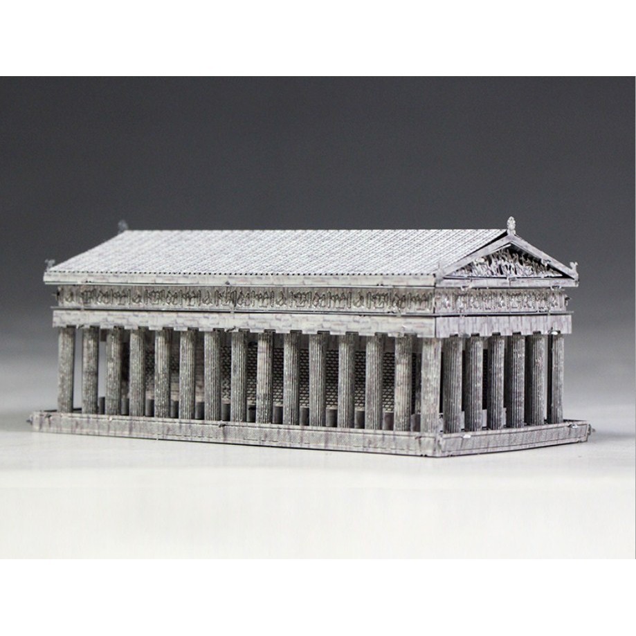 Mô Hình 3D kim loại lắp ráp tàu thuyền- tháp- tàu chiến- hạm đội- con vật