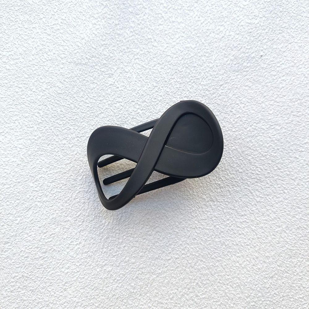 Kẹp Tóc Càng Cua Bằng Acrylic Nhám Phong Cách Retro Cho Nữ Giá Đỡ