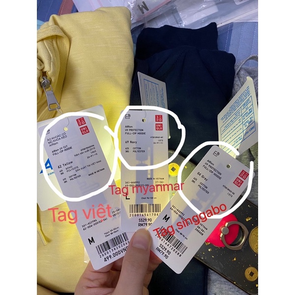 Áo Chống Nắng / Gió Nam Uniqlo Alrism chính hãng