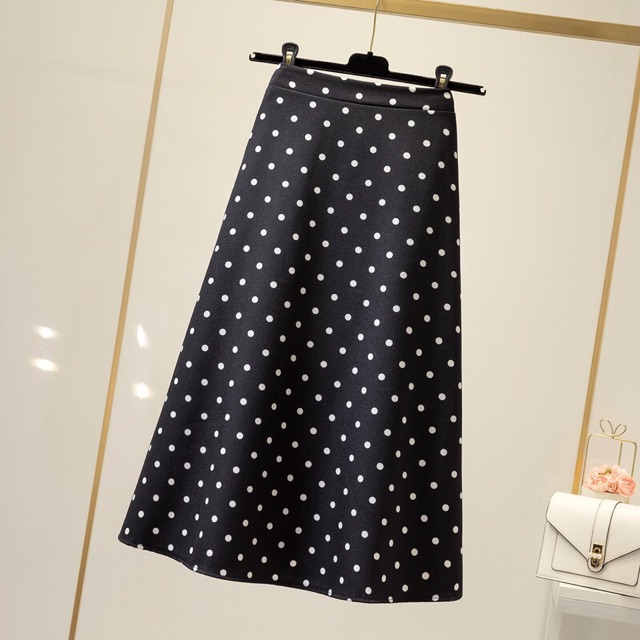 Chân váy chấm bi Quảng Châu phong cách Hàn quốc trẻ trung | BigBuy360 - bigbuy360.vn