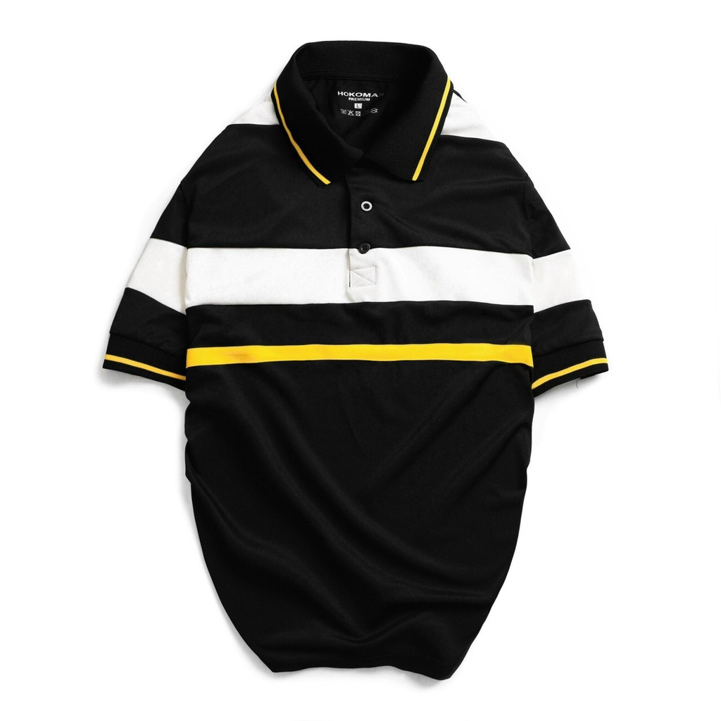 Áo polo thun nam 𝐅𝐑𝐄𝐄𝐒𝐇𝐈𝐏 ngắn tay cổ bẻ phối màu, chất Poli cá sấu với kiểu dáng lịch sự [MH_051]
