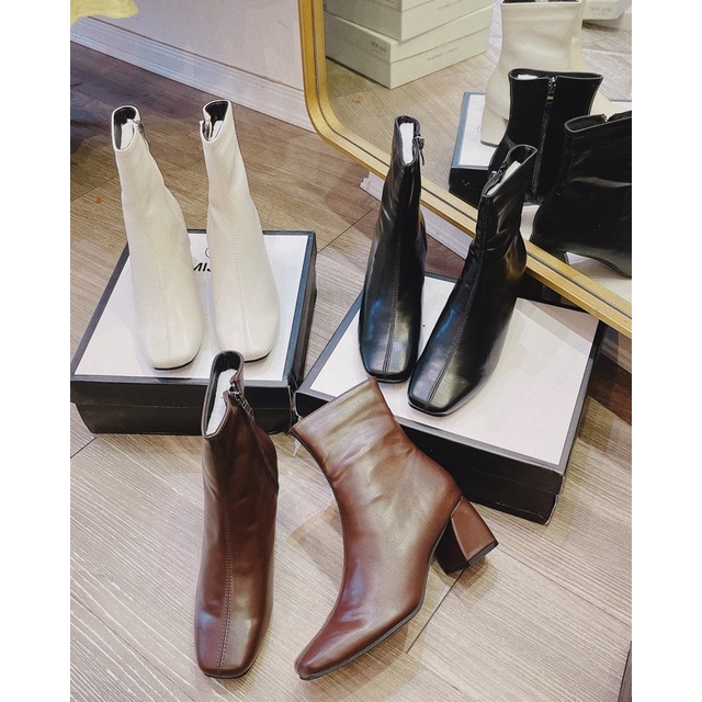 Boots Nữ Da Lì 3 Màu Siêu HOT | BigBuy360 - bigbuy360.vn