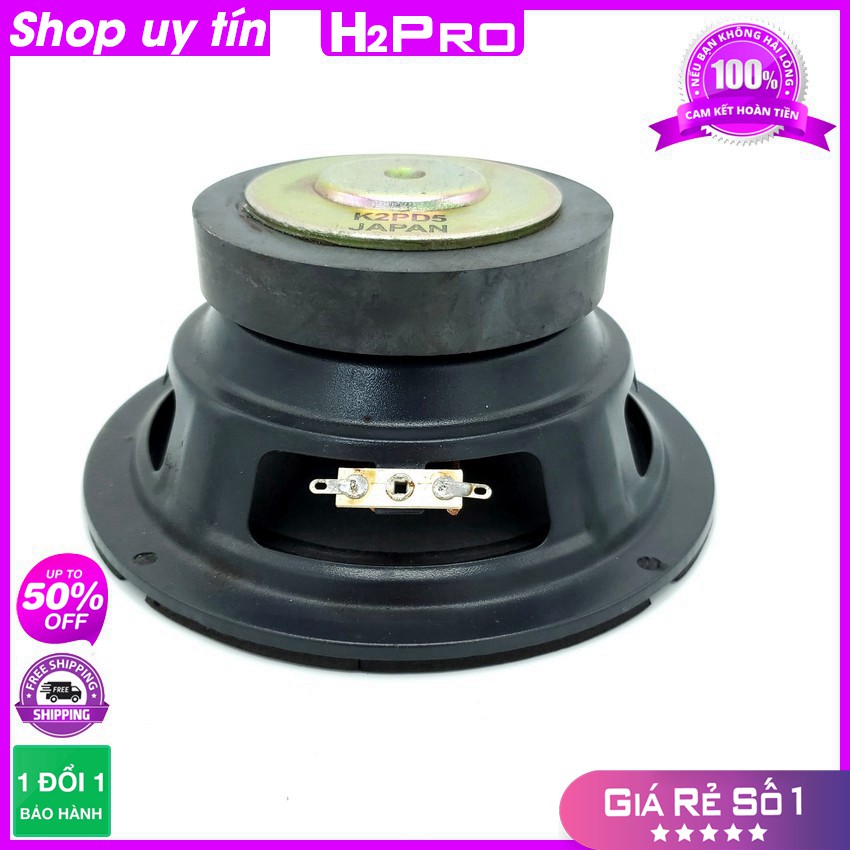 Đôi Củ Loa Trung 16, 2 Loa Mid 16 K2PD5 Japan Cao Cấp, 200W-Từ 100-Coil 26, Trung Tiếng Lời Sáng Rõ, Tặng Tụ-H2Pro Audio