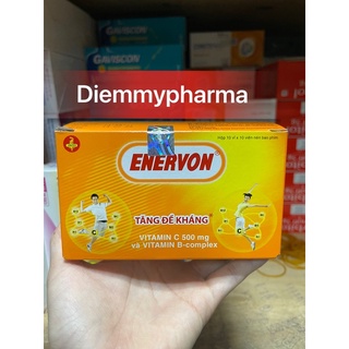 Viên uống ENERVON bổ sung vitamin C tăng cường sức đề kháng