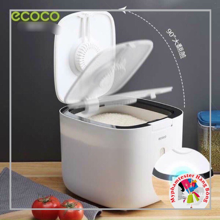 [4.9⭐] Thùng đựng gạo nhựa kèm cốc đong
