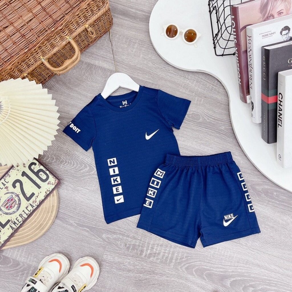 Bộ thể thao cho bé trai Minmin baby, Đồ bộ quần áo bé trai chất thun Cotton siêu mát cho bé QATEA27 từ 6-28kg