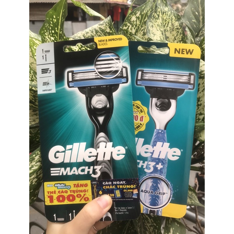 Bàn Cạo Gillette Mach 3/ Mach 3+/ Mach 3 Turbo