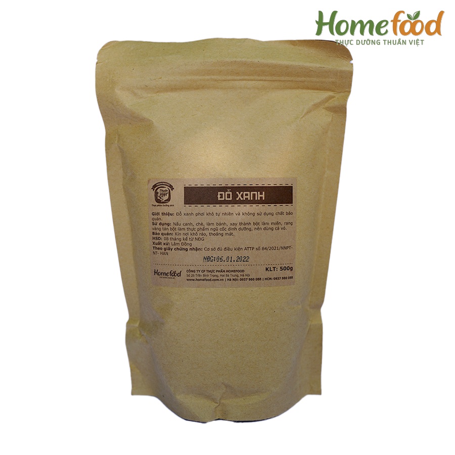 Đậu xanh Homefood - 500g