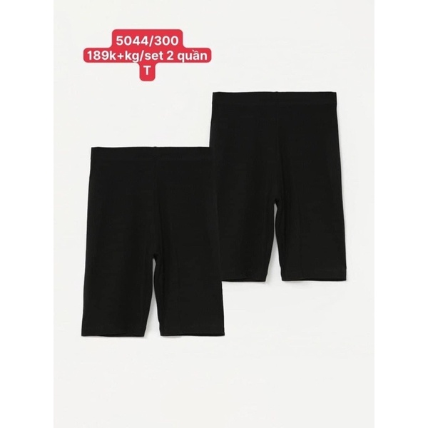 [Mã 33FASHIONSALE giảm 12% đơn 99K] Set 2 legging lửng vợt sale