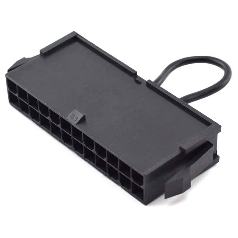 Cầu Nối Công Tắc Khởi Động Nguồn Điện ATX PSU 24-Pin Female