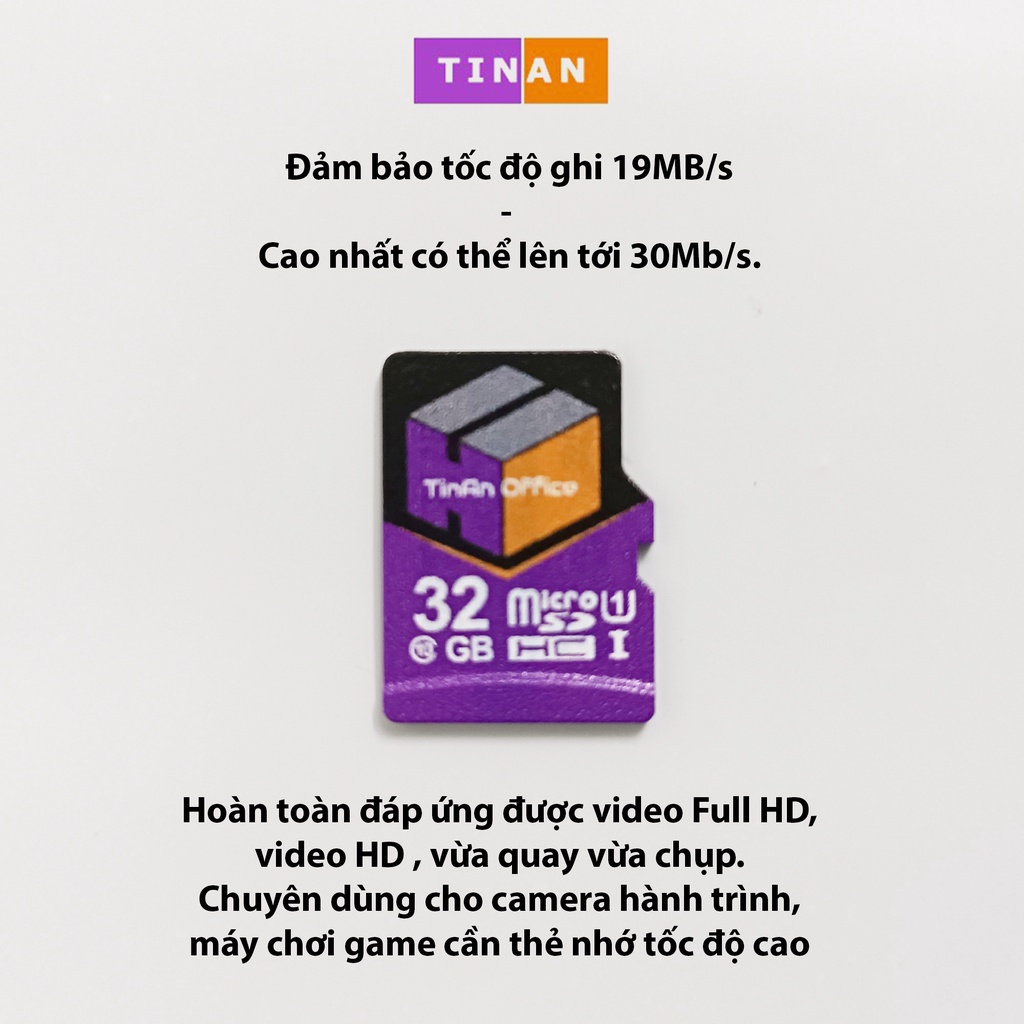 Thẻ Nhớ Micro SD 32 GB TINAN