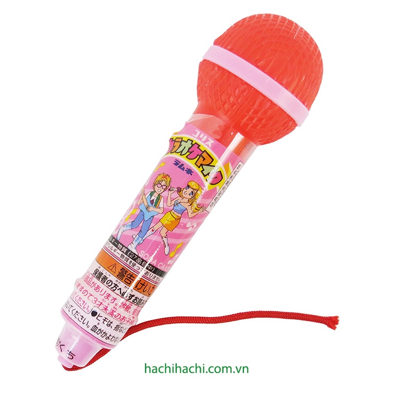 Kẹo soda Coris kèm hộp hình micro ca hát 15g (Giao màu ngẫu nhiên) - Hachi Hachi Japan Shop