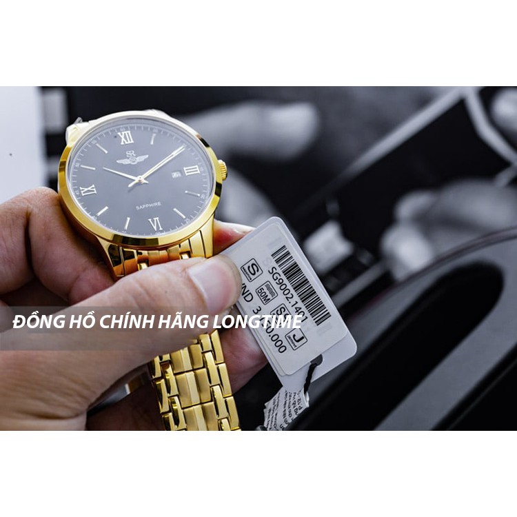 Đồng hồ nam SRWATCH Classic SG9002.1401 mặt kính Sapphire chống trầy chống nước thiế