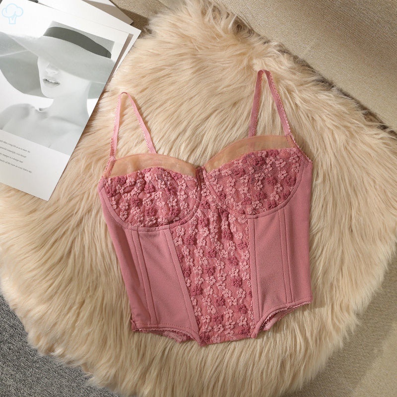 Áo bra ren sexy nữ 2 dây đẹp, Áo ngực nữ mút mỏng không gọng nâng ngực mặc thoải mái Chichi Bra 1923