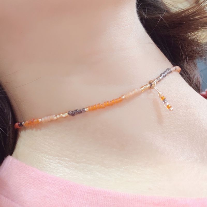 Choker/ dây đeo kết hạt