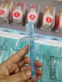 Combo bàn chải silicone cho bé 3m+