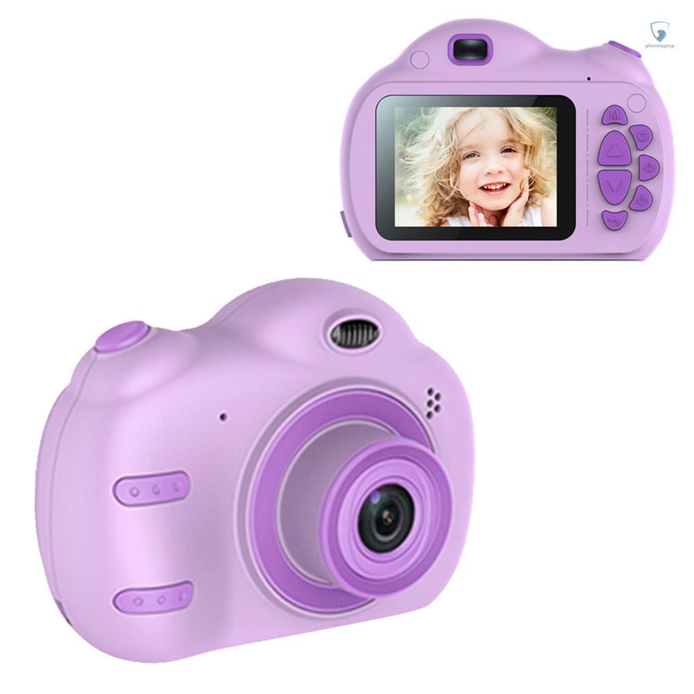 Máy ảnh mini có màn hình lớn + ống kính kỹ thuật số kép có chế độ lấy nét tiện lợi không có thẻ nhớ cho bé | BigBuy360 - bigbuy360.vn