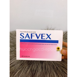 SAFVEX - MEN TIÊU HOÁ BỔ SUNG CHẤT XƠ VÀ LỢI KHUẨN(30 gói)