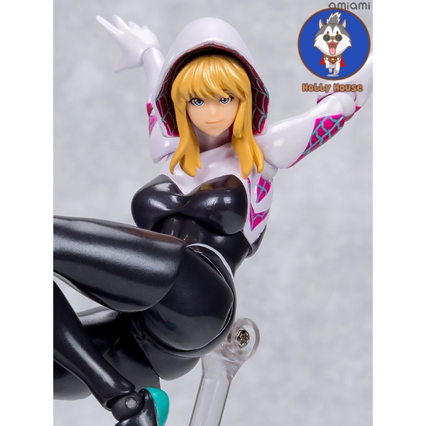 Mô Hình Chính Hãng Spider Gwen Amazing Yamaguchi No.004 Spider man series