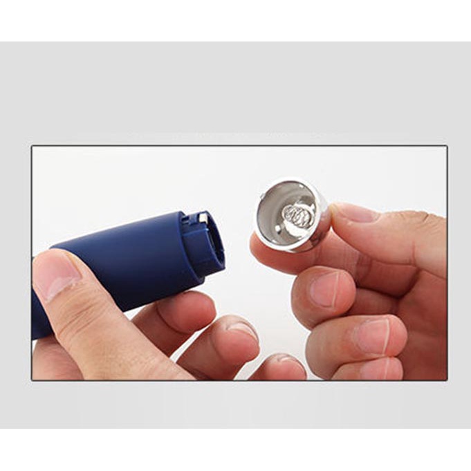 Máy tỉa lông mũi  an toàn tiện dụng không tổn thương mũi dùng pin AA