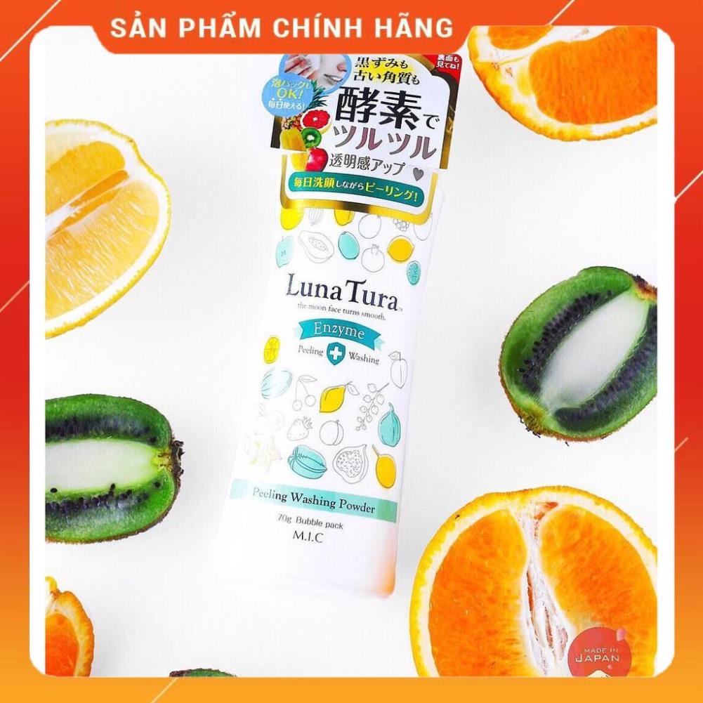 [CHÍNH HÃNG][QUÀ][NỘI ĐỊA NHẬT] BỘT RỬA MẶT DƯỠNG TRẮNG DA LUNA TURA ENZYME PEELING WASHING POWDER -MICCOSMO | BigBuy360 - bigbuy360.vn