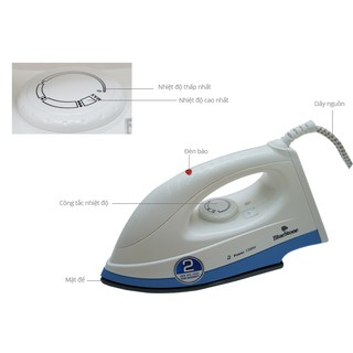 BÀN ỦI KHÔ BLUESTONE DIB-3755B