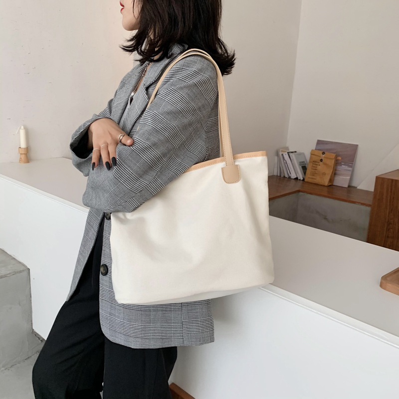 Túi xách nữ IELGY chất liệu vải bạt phong cách Hàn Quốc thời trang