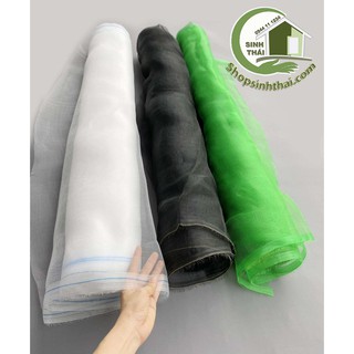 [ 1 mét ] Lưới mùng chặn côn trùng - lưới chống muỗi - lưới bảo vệ cây trồng - khổ 1,15m - chọn màu