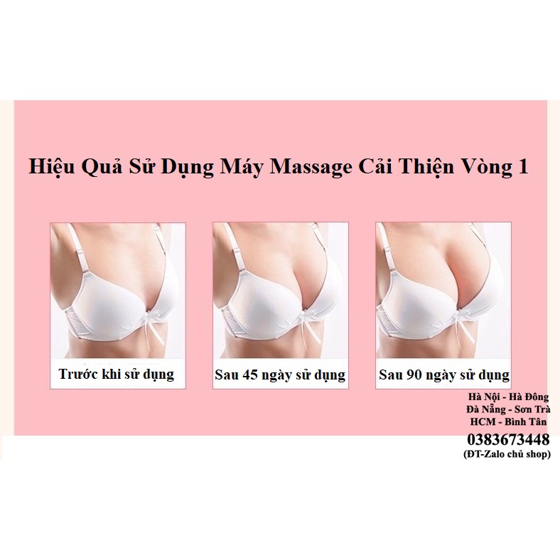 Máy Mát Xa Nâng Ngực, Máy massage tăng vòng 1, An toàn, Hiệu quả, Bảo hành uy tín