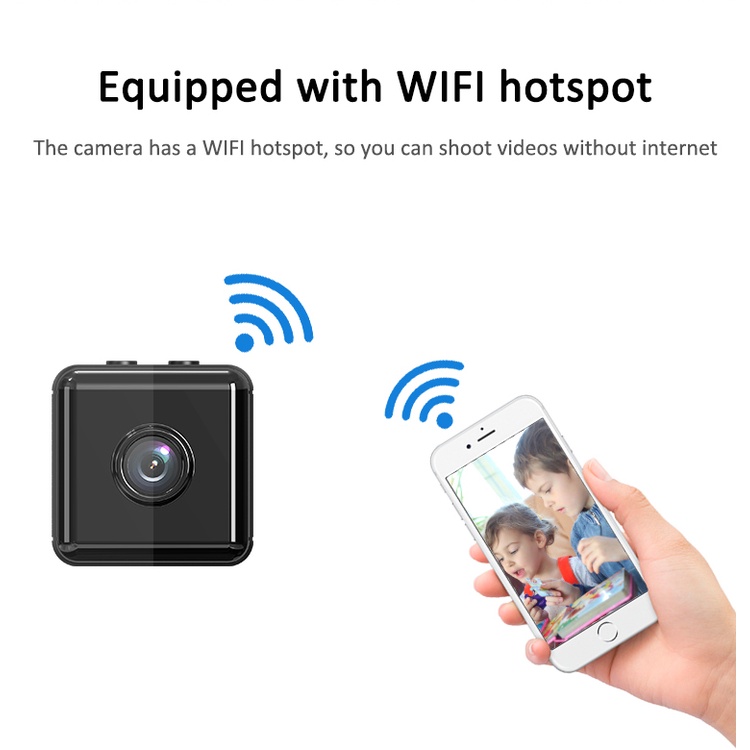 Camera HD 1080p Camera X6 Hd Camera mini 1080p Cảm biến Wifi với Dvr chuyển động ban đêm Micro Webcam Máy ghi video Dv thể thao Cam nhỏ