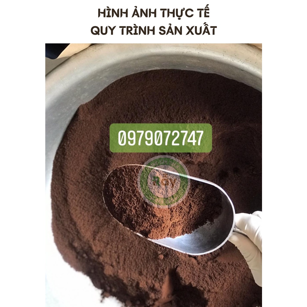 [500gram] Cà phê rang xay mộc Đaklak cao cấp lựa chín 90% hạt cà chín | BigBuy360 - bigbuy360.vn