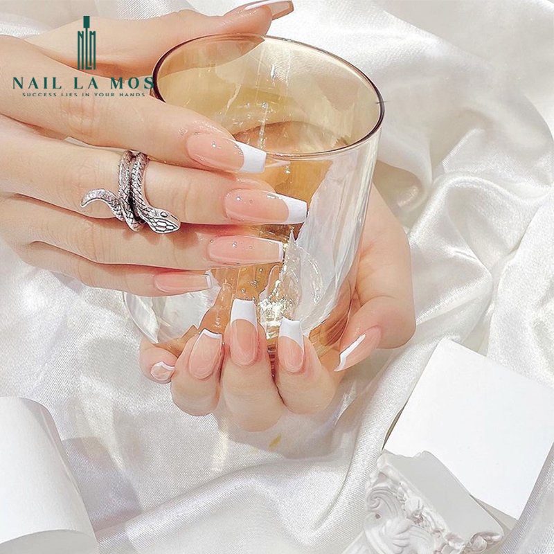 Móng nối fen đầu móng Hàn Quốc - túi 500 chiếc phen đầu móng phom chuẩn, chất liệu nhựa dẻo đủ size