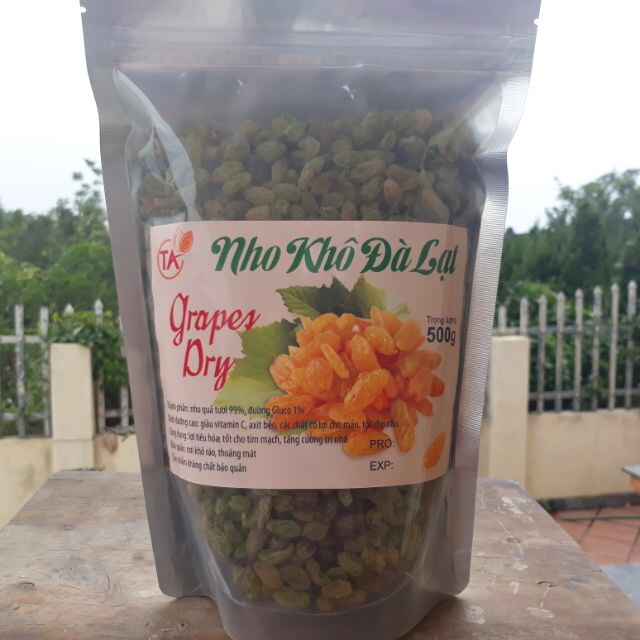 500g nho khô loại ngon