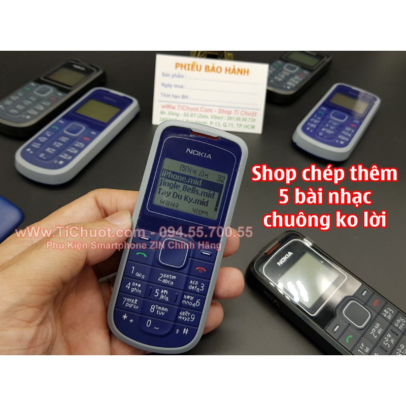  [Chính Hãng] Điện Thoại Nokia 1202 màu Xanh ZIN Nguyên Bản mới 90%-95% sườn trùng IMEI | BigBuy360 - bigbuy360.vn