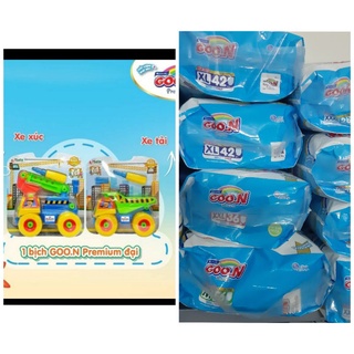 1b tặng quạt tích điện cầm tay. Tã dán/tã quần goon premium s64. Nb70.M60. L50. Xl46