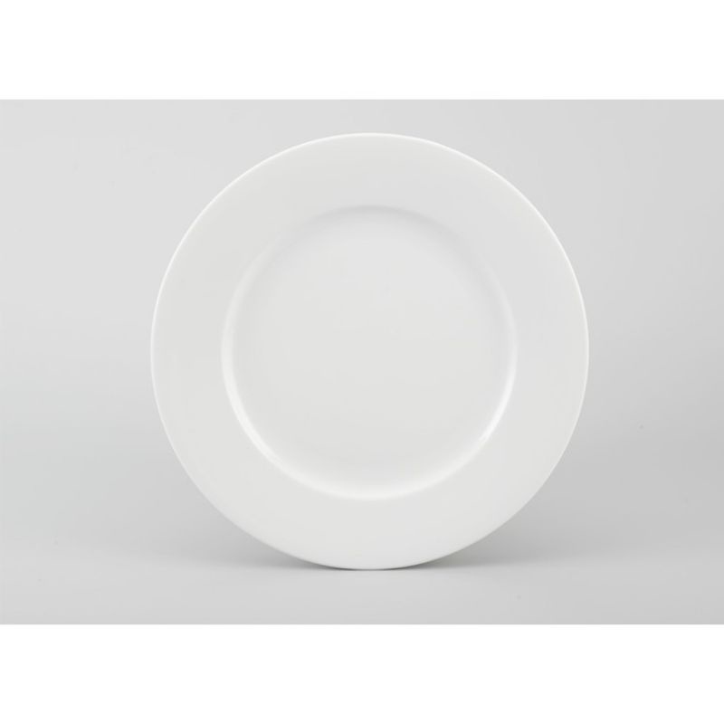 Đĩa sứ trắng bằng 8 .21 cm