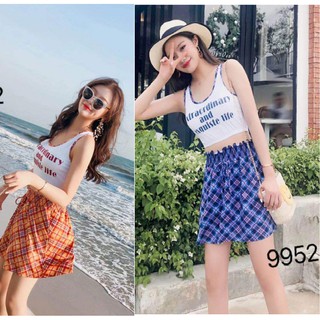 bộ bơi ba mảnh áo ba lỗ