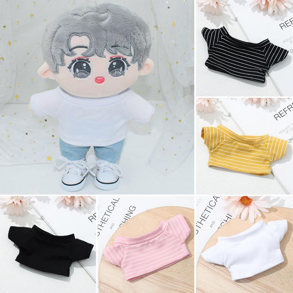 BEBETTERM Áo Thun Cotton 20CM Xinh Xắn Cho Búp Bê