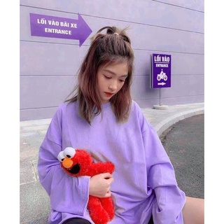Áo long tee basic, form unisex, có 8 màu (ảnh thật)