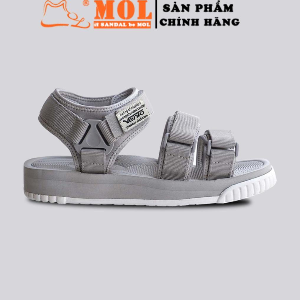 Giày sandal Vento couple nam nữ 3 quai ngang có quai hậu cố định cho cặp đôi mang đi học đi biển du lịch NV9801XD 🍷 ~
