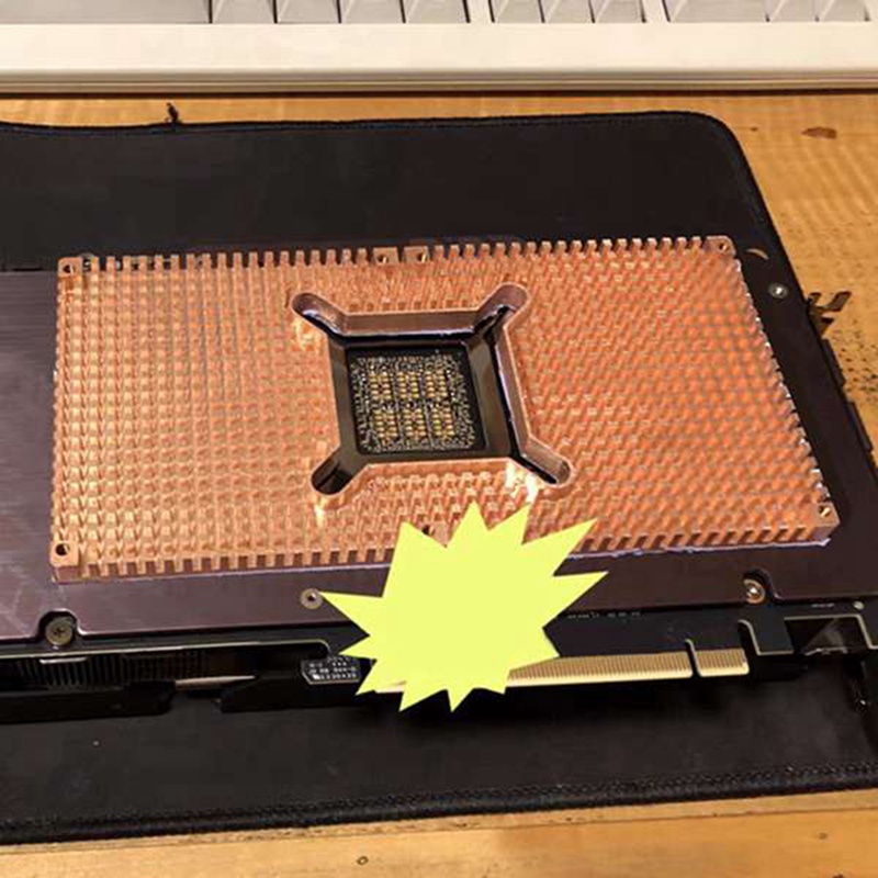 Card Đồ Họa Tản Nhiệt Bằng Đồng Nguyên Chất 90X180MM Cho RTX 3060 3080 3090