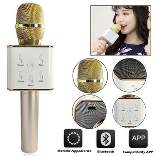 Micro Karaoke Tích Hợp Loa Bluetooth Q7