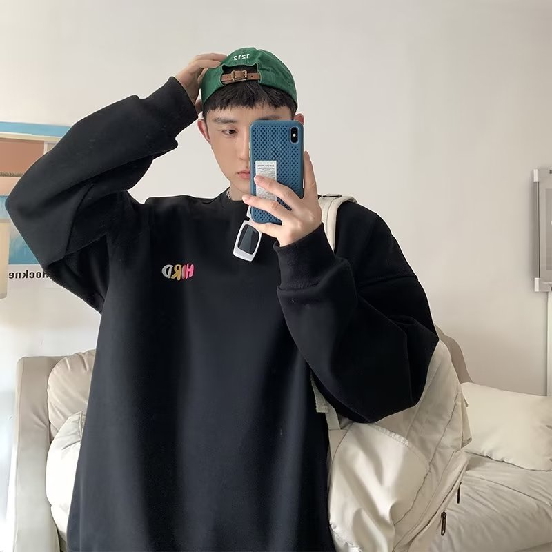 áo sweater phong cách Hàn Quốc thời trang SweatShirts chất đũi cao cấp bông áo sweater nữ from rộng áo sweater nam