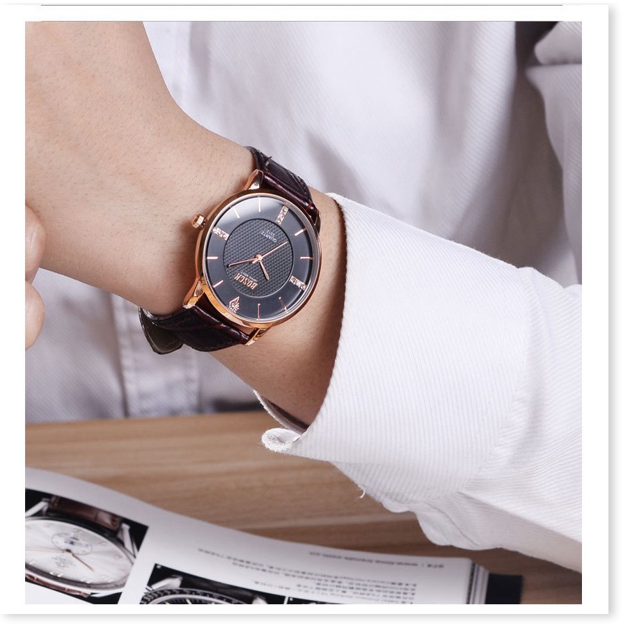 Đồng hồ nam thương hiệu bosck máy nhật siêu mỏng - DH0060