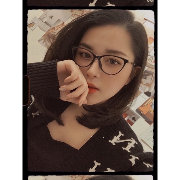 Kính mắt mèo Dior nữ Vietaneyewear kiểu dáng thanh mảnh thời trang