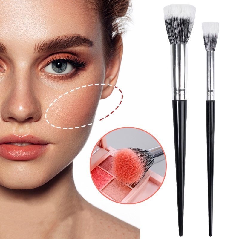 Cọ Trang Điểm Tán Nền &amp; Má Hồng Chuyên Nghiệp